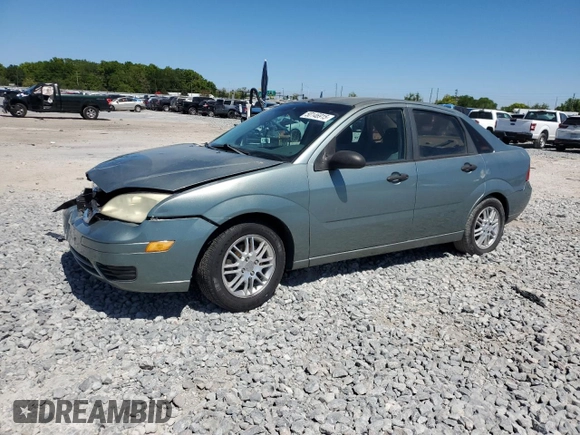 2005 Ford Focus S with VIN 1FAFP34NX5W200603, listed as a Copart auction lot 50146915 with 281,451 mi miles and Salvage Title. Bid and sale history available at DreamBid. Image 1.
