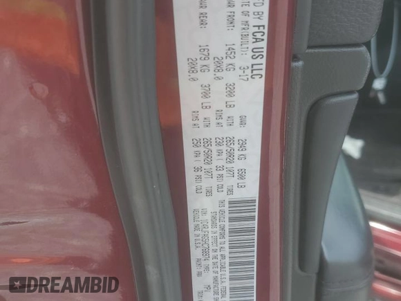 2017 Jeep Grand Cherokee Altitude z VIN 1C4RJFAG5HC768974, wystawiony jako Copart lot #55458315 z przebiegiem 155 474 mil mil oraz Szkoda całkowita • Salvage title. Historia ofert i sprzedaży dostępna na DreamBid. Obrazek 13.