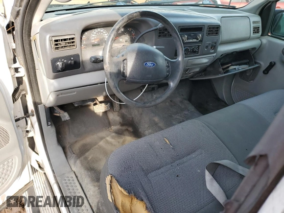 2003 Ford F-250 XL с VIN 1FTNF20L23EC17549, выставлен на аукционе Copart как лот 84267774 с пробегом 227 219 миль миль и Чистый • Clean title. История ставок и продаж доступна на DreamBid. Изображение 8.