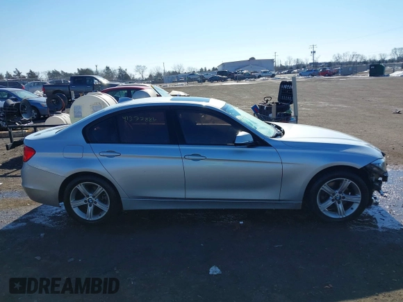 2013 BMW 3 Series 328i xDrive with VIN WBA3B5G51DNS05659, listed as a IAAI auction lot 41377886 with 159,972 mi miles. Bid and sale history available at carsss.com. Image 14.