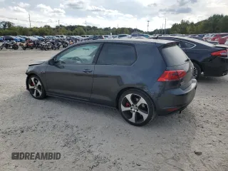 2015 Volkswagen Golf GTI S w/Performance Pkg with VIN 3VWY47AU3FM055868, listed as a Copart auction lot 74148414 with 67,032 mi miles and Salvage Title. Bid and sale history available at carsss.com. Image 2.