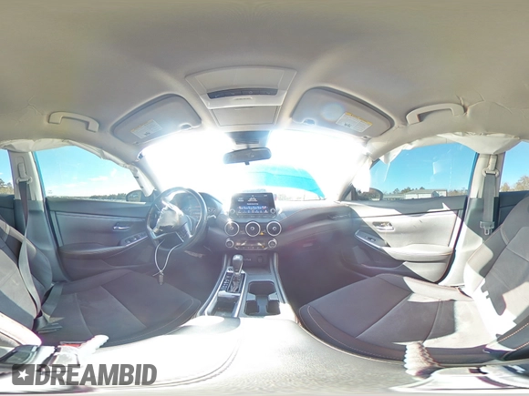 2021 Nissan Sentra SR with VIN 3N1AB8DV7MY303102, listed as a Copart auction lot 48352215 with 44,733 mi miles and Salvage Title. Bid and sale history available at DreamBid. Image 15.