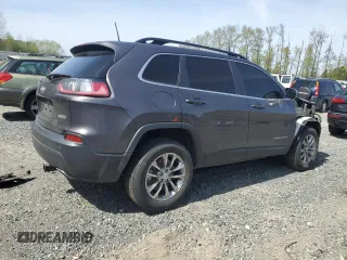 2022 Jeep Cherokee Latitude Lux with VIN 1C4PJMMN4ND503829, listed as a Copart auction lot 52988705 with 55,385 mi miles and Salvage title. Bid and sale history available at DreamBid. Image 3.