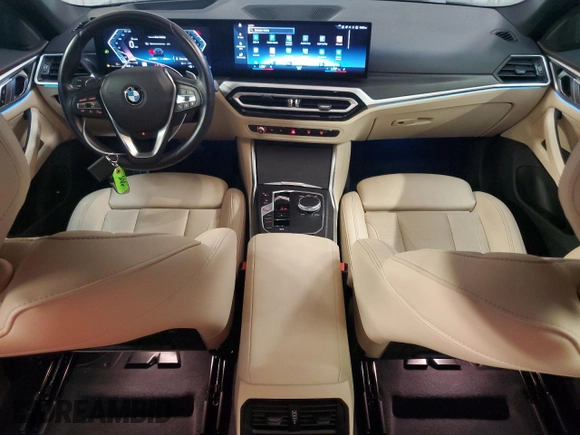 2024 BMW 4 Series 430i with VIN WBA63AV07RFR59032, listed as a Copart auction lot 72823964 with 24,687 mi miles and Clean Title. Bid and sale history available at DreamBid. Image 8.