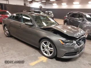 2015 Audi A6 Prestige with VIN WAUHMAFC1FN029448, listed as a IAAI auction lot 42346924 with 66,350 mi miles and . Bid and sale history available at DreamBid. Image 1.