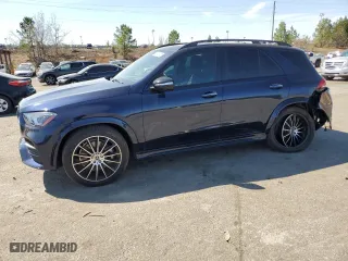 2022 Mercedes-Benz GLE with VIN 4JGFB5KB4NA705414, listed as a Copart auction lot 49612345 with 26,219 mi miles and Salvage Title. Bid and sale history available at carsss.com. Image 1.