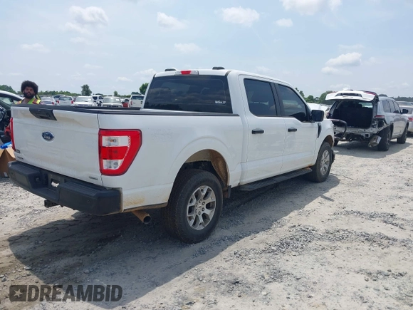 2023 Ford F-150 with VIN 1FTFW1P82PKD22518, listed as a IAAI auction lot 42282097 with 44,116 mi miles and . Bid and sale history available at DreamBid. Image 4.