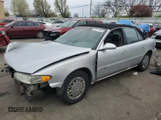 2001 Buick Century Limited with VIN 2G4WY55J211111670, listed as a Copart auction lot 52577425 with 0 mi miles and Salvage Title. Bid and sale history available at carsss.com. Image 1.
