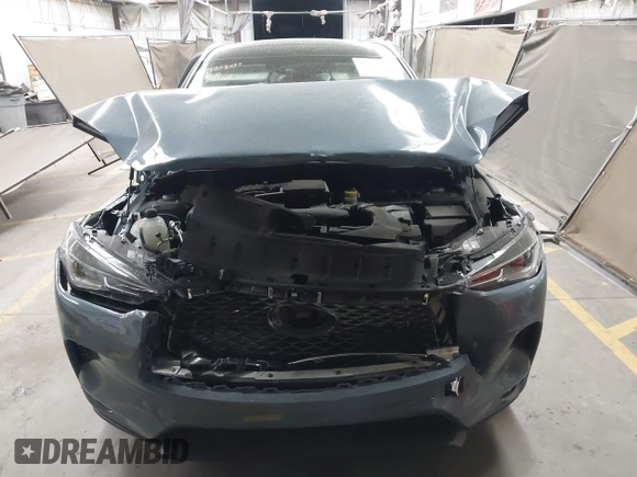 2022 Infiniti QX50 Essential with VIN 3PCAJ5CB6NF121488, listed as a IAAI auction lot 42043828 with 17,762 mi miles and . Bid and sale history available at DreamBid. Image 13.