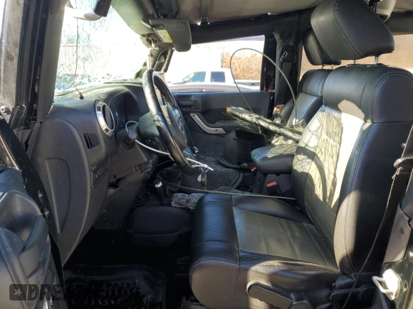 2011 Jeep Wrangler Rubicon with VIN 1J4BA6D10BL502188, listed as a Copart auction lot 86800444 with 167,402 mi miles and Non Repairable. Bid and sale history available at carsss.com. Image 7.