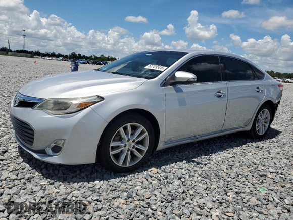 2013 Toyota Avalon XLE with VIN 4T1BK1EB6DU037938, listed as a Copart auction lot 62709525 with 104,616 mi miles and Salvage title. Bid and sale history available at DreamBid. Image 1.