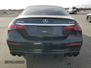 2023 Mercedes-Benz E 53 AMG with VIN W1KZF6BB7PB100429, listed as a Copart auction lot 76947544 with 12,087 mi miles and Salvage Title. Bid and sale history available at DreamBid. Image 6.