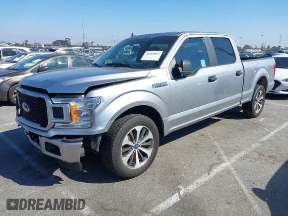 2020 Ford F-150 XL with VIN 1FTEW1CP4LKE25071, listed as a IAAI auction lot 41643863 with 44,321 mi miles and . Bid and sale history available at DreamBid. Image 17.