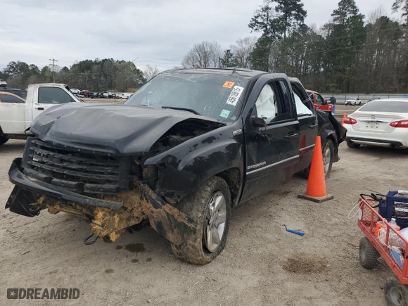 2013 GMC Sierra 1500 SLT with VIN 3GTP2WE23DG137361, listed as a Copart auction lot 45610615 with 0 mi miles and Salvage Title. Bid and sale history available at carsss.com. Image 1.