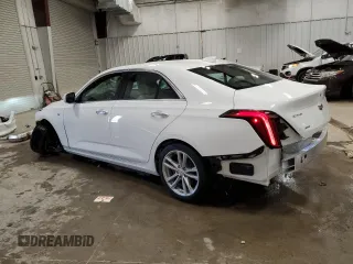 2025 Cadillac CT4 Luxury z VIN 1G6DK5RK9S0106028, wystawiony jako Copart lot #73555384 z przebiegiem 128 mil mil oraz Szkoda całkowita • Salvage title. Historia ofert i sprzedaży dostępna na DreamBid. Obrazek 2.