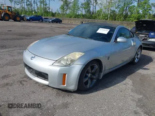 2008 Nissan 350Z Touring with VIN JN1BZ34E88M750520, listed as a IAAI auction lot 41928538 with 98,201 mi miles. Bid and sale history available at carsss.com. Image 2.