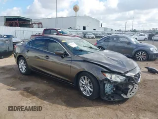 2016 Mazda Mazda6 i Sport with VIN JM1GJ1U56G1422012, listed as a IAAI auction lot 40693636 with 93,094 mi miles. Bid and sale history available at carsss.com. Image 1.