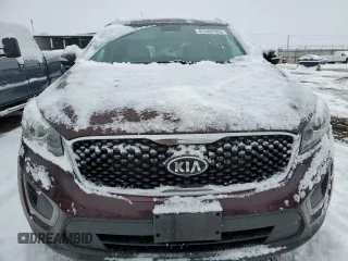2017 Kia Sorento LX with VIN 5XYPGDA3XHG267789, listed as a Copart auction lot 41483165 with 95,091 mi miles and Salvage Title. Bid and sale history available at carsss.com. Image 5.