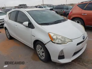 2013 Toyota Prius One with VIN JTDKDTB34D1039552, listed as a IAAI auction lot 41993490 with 133,728 mi miles. Bid and sale history available at carsss.com. Image 1.