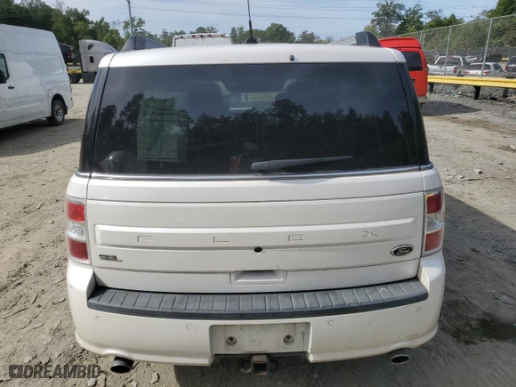 2013 Ford Flex SEL with VIN 2FMGK5C85DBD05422, listed as a Copart auction lot 87801505 with 210,765 mi miles and Non Repairable. Bid and sale history available at carsss.com. Image 6.