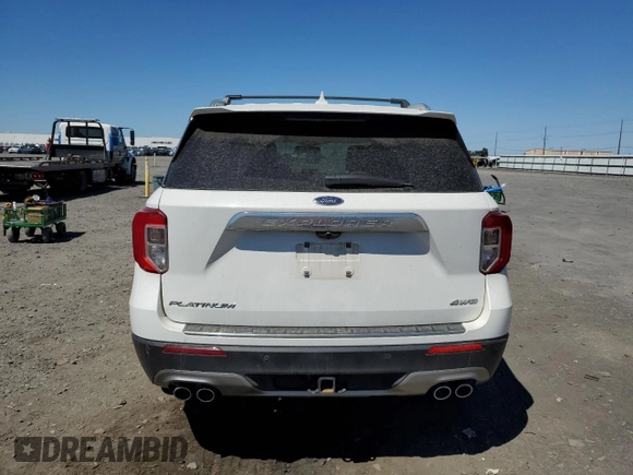 2022 Ford Explorer Platinum z VIN 1FM5K8HC9NGB89724, wystawiony jako Copart lot #60282325 z przebiegiem 38 958 mil mil oraz Szkoda całkowita • Salvage title. Historia ofert i sprzedaży dostępna na DreamBid. Obrazek 6.