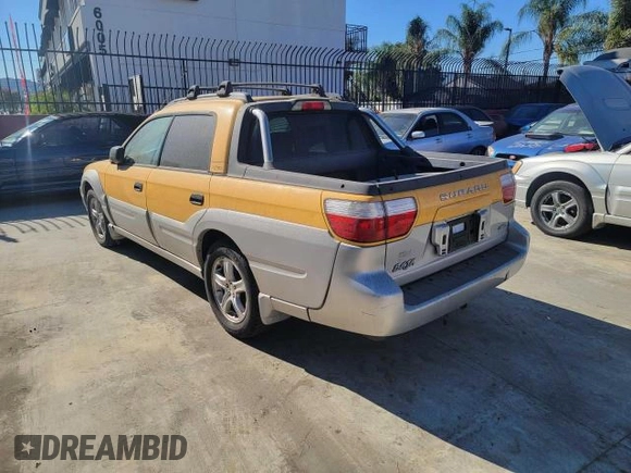 2003 Subaru Baja Special Sports с VIN 4S4BT62CX37111205, выставлен на аукционе Copart как лот 79582764 с пробегом 240 636 миль миль и Чистый • Clean title. История ставок и продаж доступна на DreamBid. Изображение 3.