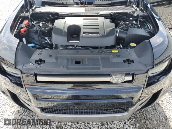 2023 Land Rover Defender X-Dynamic SE with VIN SALE2EEU5P2146443, listed as a Copart auction lot 61043395 with 30,049 mi miles and Salvage title. Bid and sale history available at DreamBid. Image 11.