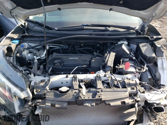 2016 Honda CR-V EX with VIN 2HKRM4H5XGH722690, listed as a Copart auction lot 42617355 with 25,495 mi miles and Salvage Title. Bid and sale history available at DreamBid. Image 12.