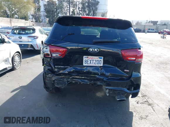 2019 Kia Sorento L with VIN 5XYPG4A30KG465482, listed as a IAAI auction lot 41811451 with 75,439 mi miles. Bid and sale history available at carsss.com. Image 6.