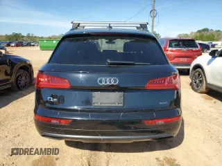 2020 Audi Q5 Premium with VIN WA1ANAFY9L2085142, listed as a Copart auction lot 50261515 with 38,477 mi miles and Salvage Title. Bid and sale history available at carsss.com. Image 6.