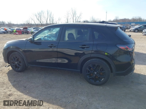 2023 Honda HR-V Sport with VIN 3CZRZ1H55PM725842, listed as a IAAI auction lot 41785474 with 52,796 mi miles. Bid and sale history available at carsss.com. Image 14.