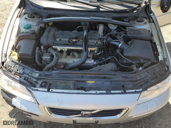 2007 Volvo S60 2.5L Turbo with VIN YV1RS592272635023, listed as a Copart auction lot 51464755 with 57,261 mi miles and Salvage Title. Bid and sale history available at carsss.com. Image 12.