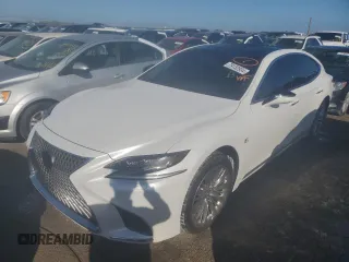 2018 Lexus LS with VIN JTHB5LFF3J5004327, listed as a Copart auction lot 79132934 with 42,626 mi miles and Non Repairable. Bid and sale history available at carsss.com. Image 1.