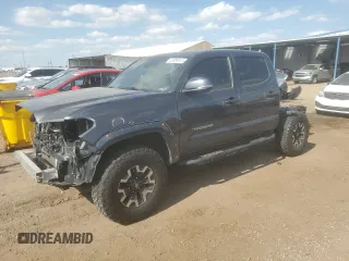 2019 Toyota Tacoma SR with VIN 3TMCZ5AN4KM205377, listed as a Copart auction lot 63008415 with 77,949 mi miles and Salvage title. Bid and sale history available at DreamBid. Image 1.