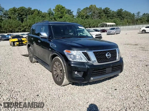 2019 Nissan Armada SV with VIN JN8AY2NC9K9588480, listed as a Copart auction lot 73414754 with 86,430 mi miles and Salvage Title. Bid and sale history available at carsss.com. Image 12.