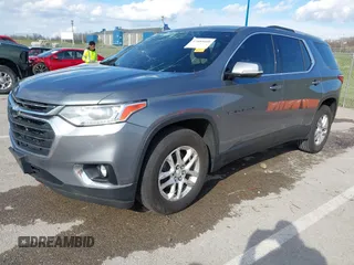 2018 Chevrolet Traverse LT Cloth with VIN 1GNERGKW9JJ216082, listed as a IAAI auction lot 41880608 with 130,084 mi miles and . Bid and sale history available at DreamBid. Image 18.