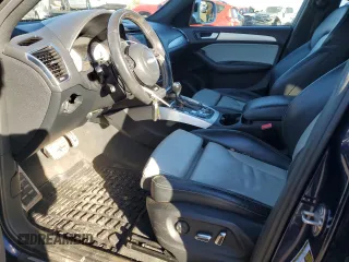 2014 Audi SQ5 Premium Plus with VIN WA1CGAFP1EA107461, listed as a Copart auction lot 80124494 with 99,167 mi miles and Salvage Title. Bid and sale history available at carsss.com. Image 7.