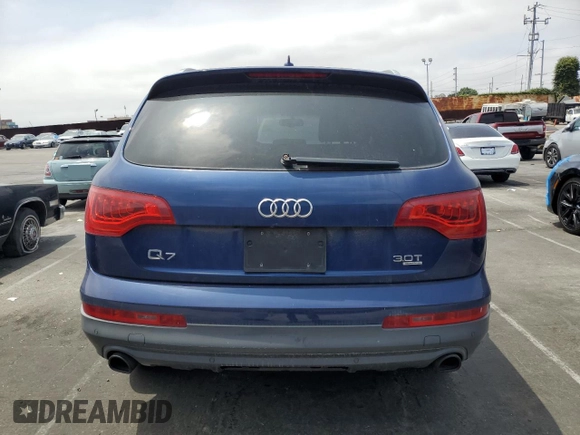 2014 Audi Q7 Premium Plus с VIN WA1LGAFE2ED010914, выставлен на аукционе Copart как лот 59791355 с пробегом 141 819 миль миль и Списание • Salvage title. История ставок и продаж доступна на DreamBid. Изображение 6.