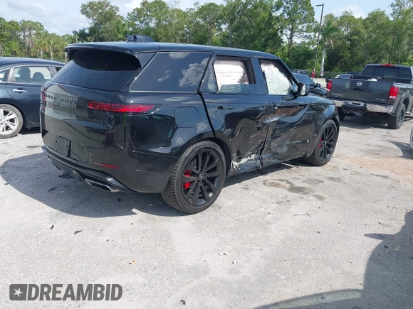 2024 Land Rover Range Rover Sport Dynamic SE with VIN SAL1L9FU3RA420944, listed as a IAAI auction lot 42379575 with 9,959 mi miles and . Bid and sale history available at DreamBid. Image 4.
