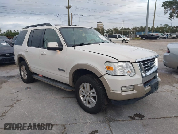 2008 Ford Explorer Eddie Bauer с VIN 1FMEU64E58UA45812, выставлен на аукционе IAAI как лот 40773470 с пробегом 183 135 миль миль и . История ставок и продаж доступна на DreamBid. Изображение 1.