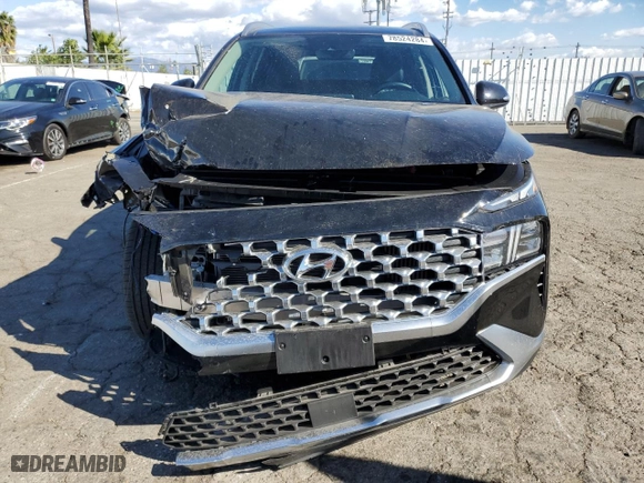 2021 Hyundai Santa Fe Hybrid SEL Premium with VIN KM8S3DA19MU012771, listed as a Copart auction lot 78524284 with NaN miles and Salvage Title. Bid and sale history available at carsss.com. Image 5.