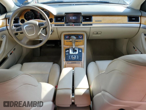 2008 Audi A8 4.2L with VIN WAUMV94E78N009318, listed as a Copart auction lot 44746145 with 113,293 mi miles and Clean title. Bid and sale history available at DreamBid. Image 8.