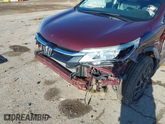 2016 Honda CR-V SE with VIN 2HKRM4H43GH660332, listed as a IAAI auction lot 41229358 with 108,833 mi miles and . Bid and sale history available at carsss.com. Image 6.
