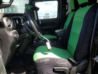 2020 Jeep Wrangler Unlimited Sahara with VIN 1C4HJXEG3LW145470, listed as a Copart auction lot 59386005 with 47,838 mi miles and Salvage title. Bid and sale history available at DreamBid. Image 7.