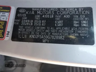 2016 Kia Soul + with VIN KNDJP3A59G7828982, listed as a Copart auction lot 49126765 with 125,985 mi miles and Clean Title. Bid and sale history available at carsss.com. Image 13.