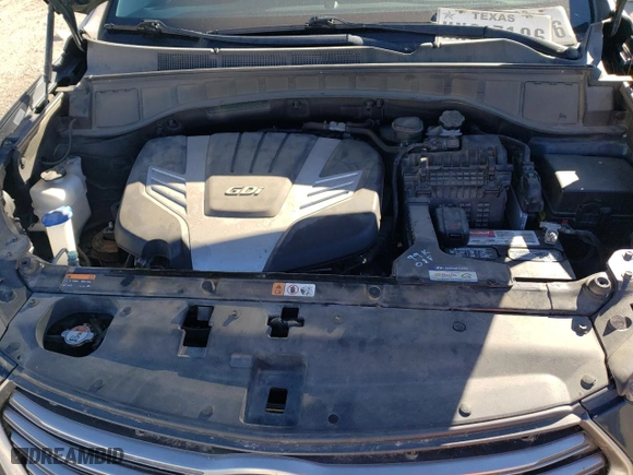 2019 Hyundai Santa Fe XL SE with VIN KM8SM4HF2KU304869, listed as a Copart auction lot 80332074 with 102,976 mi miles and Salvage Title. Bid and sale history available at carsss.com. Image 12.