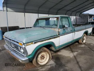 1977 Ford F-250 z VIN F25SRZ09373, wystawiony jako Copart lot #45238815 z przebiegiem 10 482 mil mil oraz Czysty tytuł • Clean title. Historia ofert i sprzedaży dostępna na DreamBid. Obrazek 1.