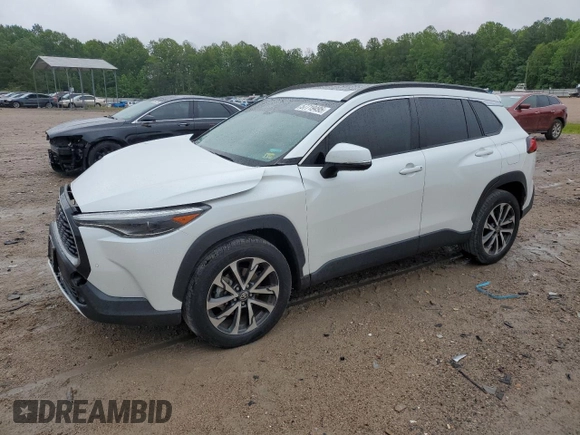 2022 Toyota Corolla Cross XLE с VIN 7MUDAAAG0NV006925, выставлен на аукционе Copart как лот 57719495 с пробегом 38 973 миль миль и Списание • Salvage title. История ставок и продаж доступна на DreamBid. Изображение 1.