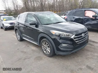 2017 Hyundai Tucson SE Plus with VIN KM8J33A49HU584557, listed as a IAAI auction lot 41853951 with 105,602 mi miles. Bid and sale history available at carsss.com. Image 1.