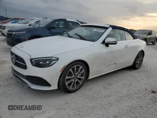 2021 Mercedes-Benz E 450 with VIN W1K1K5JB4MF167210, listed as a Copart auction lot 74244974 with Not provided miles and Salvage title. Bid and sale history available at DreamBid. Image 1.
